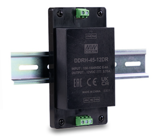 Conversor DC-DC modular entrada 150 a 1500VDC 45W DDRH-45DR