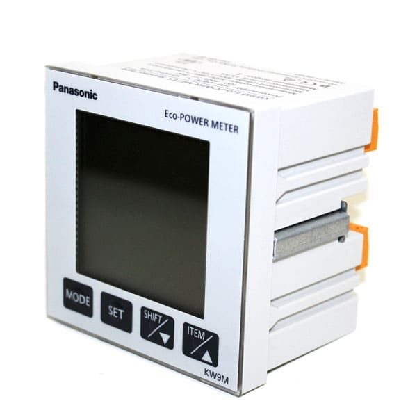 Medidor de energía Panasonic monofásico o trifásico 96x96mm MODBUS 485