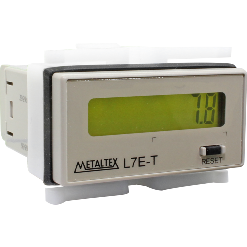 Contador de pulsos, Totalizador de Horas, Tacómetro con backlight Serie L7E