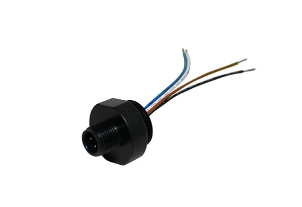 Conector M12 para interruptor fin de carrera serie FS de 4 pines