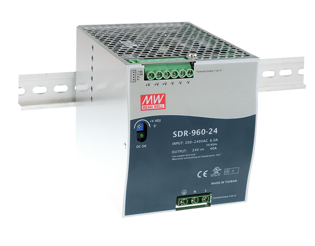 Fuente de poder Riel DIN 960W metal SDR-960