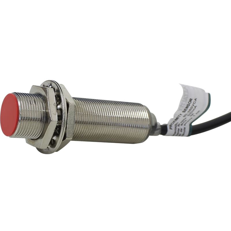 Sensor Inductivo M18 rasante 4 Hilos 1NA+1NC y AC 2 Hilos, 5mm distancia medición serie I18
