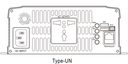 Inversor onda pura con UPS bypass 1700W NTU-1700