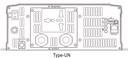 Inversor onda pura con UPS bypass 3200W NTU-3200