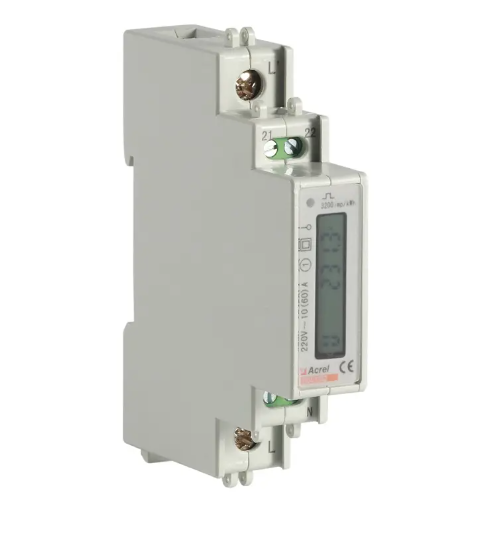 Medidor de energía monofásico Riel DIN MODBUS RTU