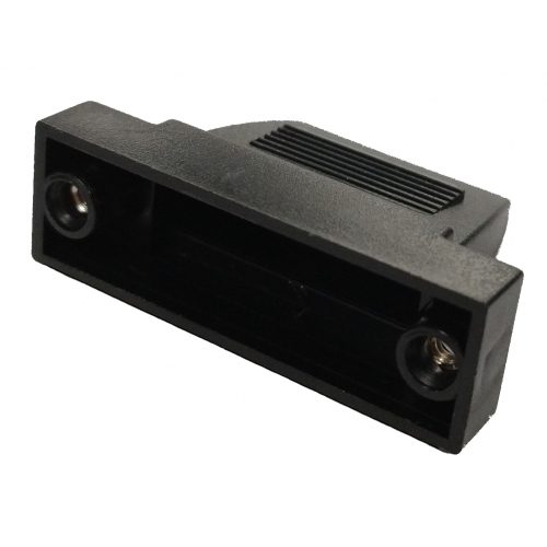 Tapa de plástico para conectores D-Sub tipo alambre soldado, uso con cable plano CPDB_F