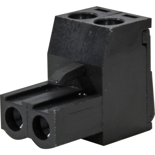 Bornera plug para cable, color negro - paso 5.08mm BR8