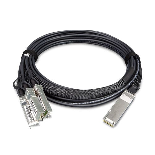 Cable de cobre de conexión directa de 40G QSFP+ a 4 10G SFP+ (3M de longitud)