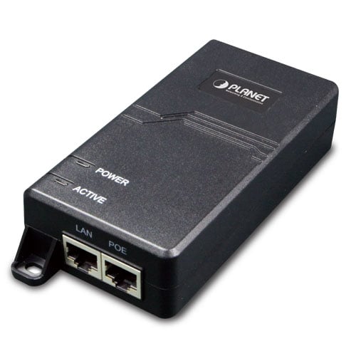 Inyector Ultra PoE de un solo puerto 10/100/1000Mbps 60W