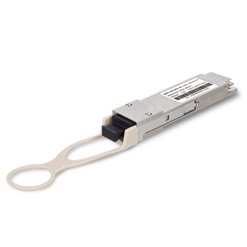 Transceptor de fibra 40GBASE-SR4 QSFP+ (multimodo, MPO, 850 nm, DDM) – 100 m