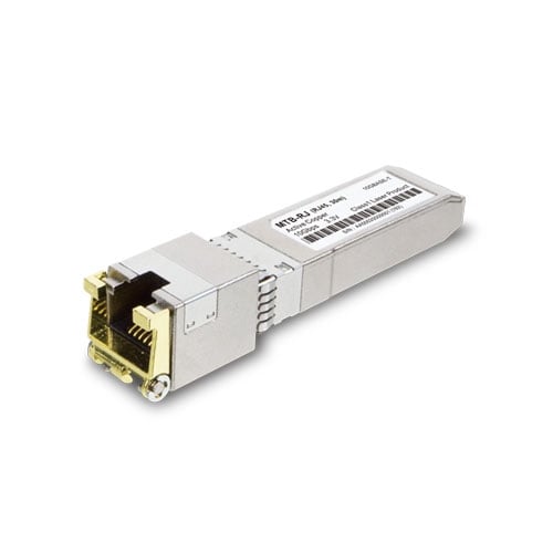 Módulo de Fibra Óptica de Cobre 10GBASE-T SFP+ de 1 Puerto - 30m