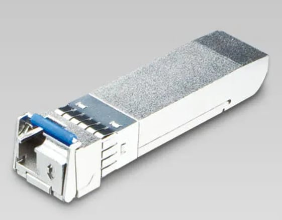 Módulo de fibra óptica 10GBASE-BX SFP+ de 1 puerto - 20 km (TX:1270 nm RX:1330 nm) (-40~85 grados C)