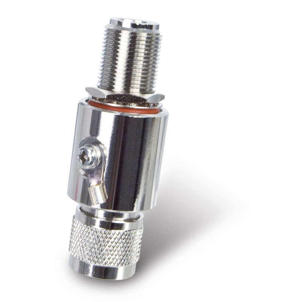Pararrayos de 2,4/5 GHz (N-macho a N-hembra)