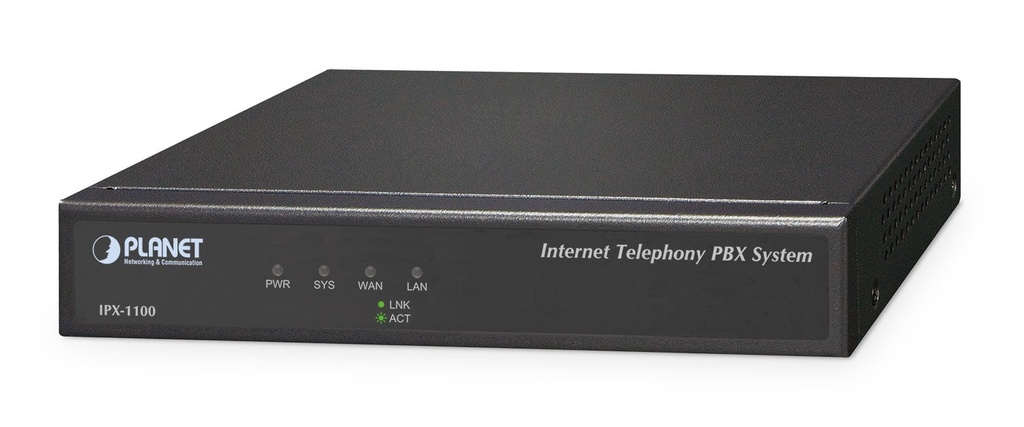 Sistema PBX de Telefonía por Internet (100 registros de Usuarios SIP)