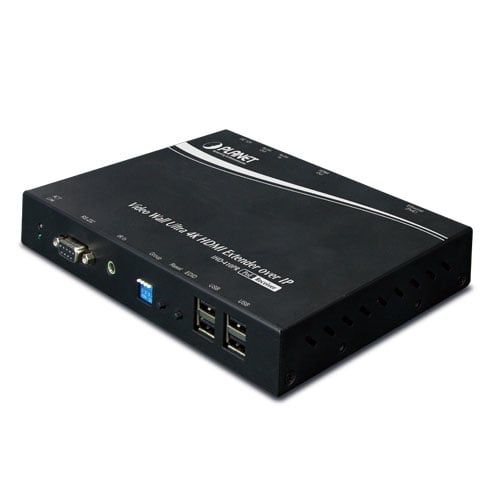 Receptor extensor HDMI/USB Video Wall Ultra 4K sobre IP con PoE