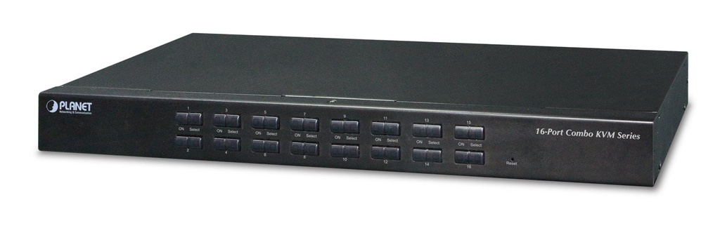 Switch KVM IP combinado de 16 puertos