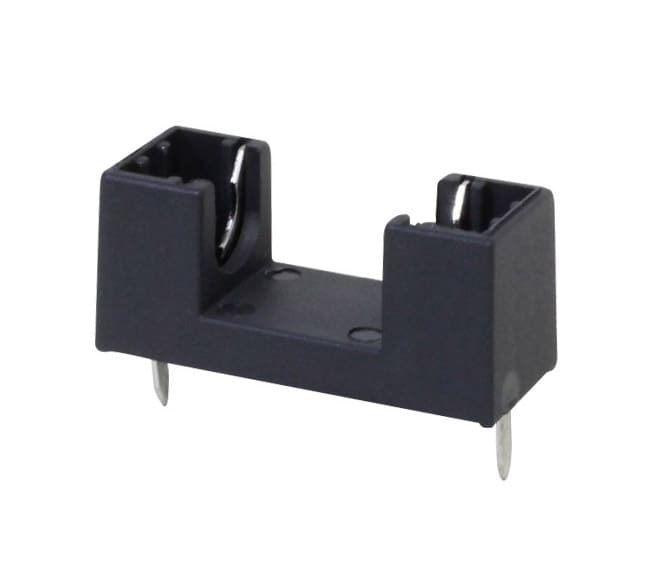 Portafusible metaltex PCB para fusible 5x20mm en panel serie ZH242