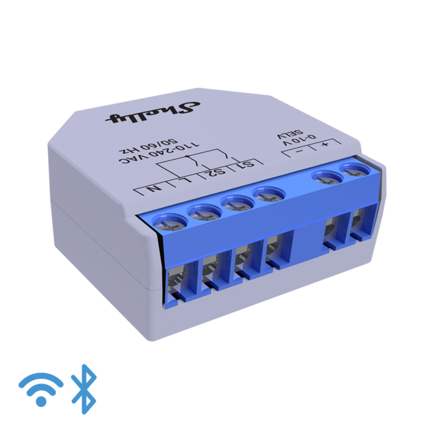 Atenuador (Dimmer) Wi-Fi y Bluetooth 0-10V inteligente