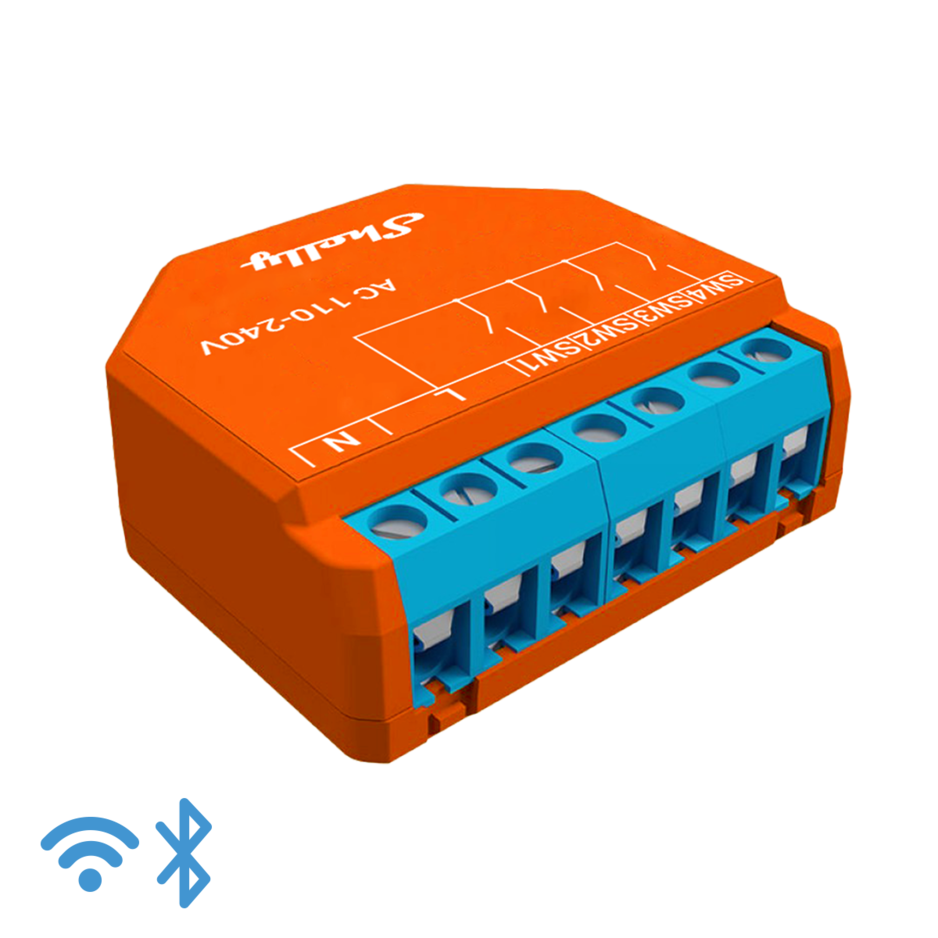 Controlador de 4 entradas digitales operado por Wi-Fi para un control de acciones