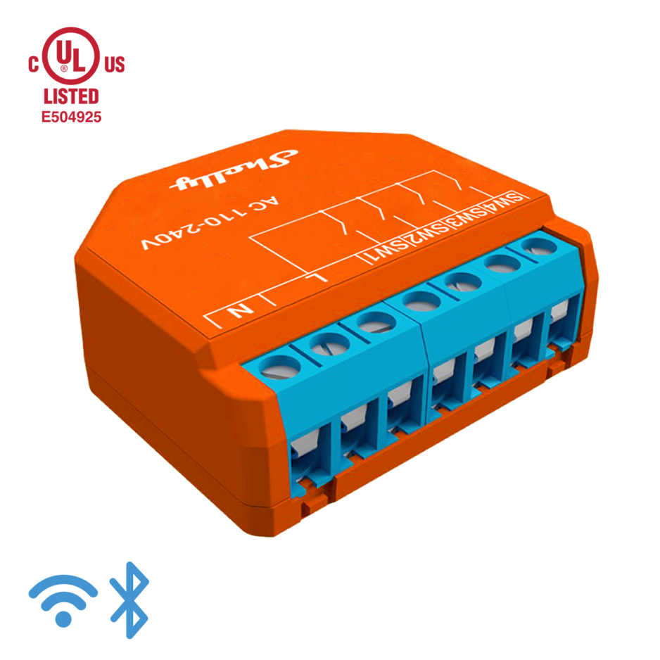 Controlador de 4 entradas digitales operado por Wi-Fi para un control de acciones