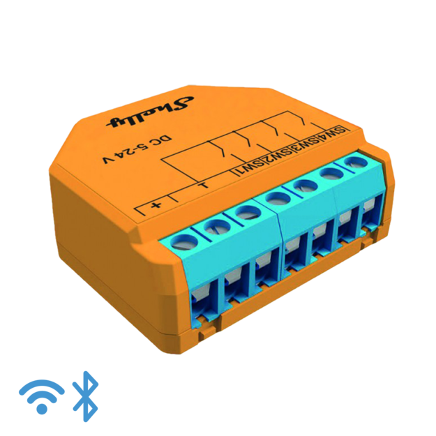 Controlador de 4 entradas digitales DC operado por Wi-Fi para un control de acciones