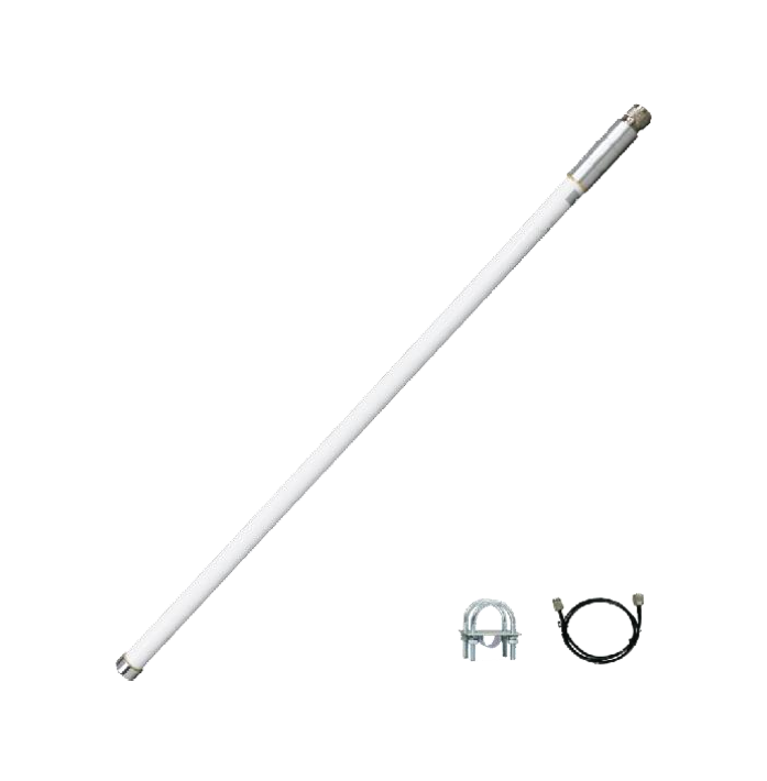 Kit de antena NN de fibra de vidrio LoRaWAN® GA01 de 60 cm