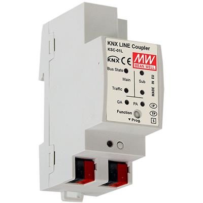 Acoplador de línea clásico TP KNX