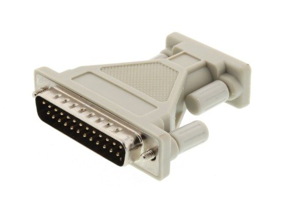 Adaptador DB9 a DB25 Serial RS232