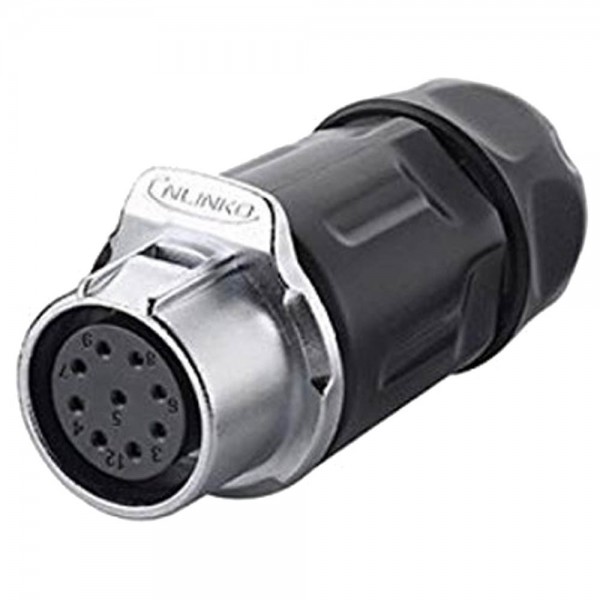 Conector Serie LP-20 Hembra 12 Pines Conector Soldar CNLINKO