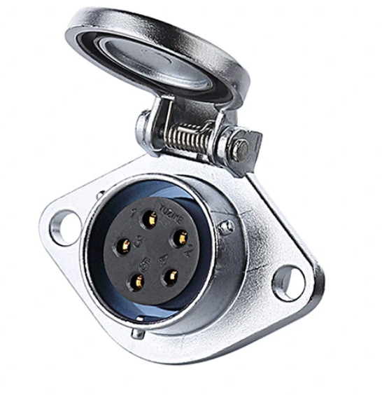 Conector Serie YA-20 hembra socket 5 Pines Soldar CNLINKO