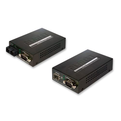 Conversor de Medios RS-232/RS-422/RS-485 Vía Fast Ethernet