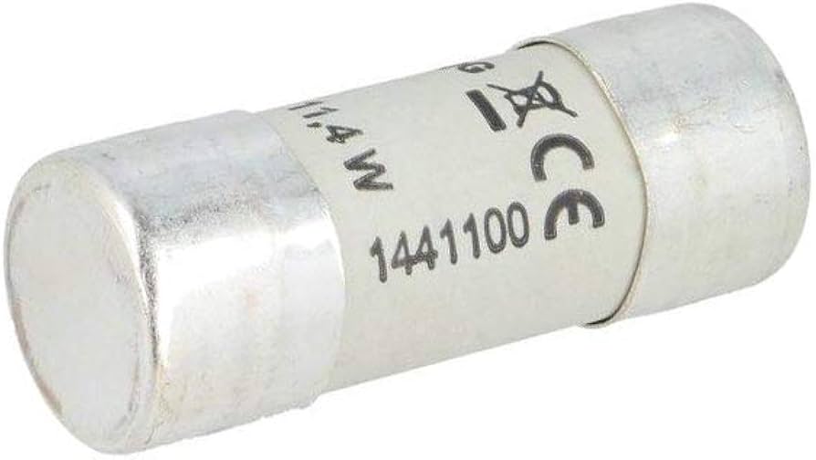Fusible 22x58 mm; curva gG; 125A 400V max.