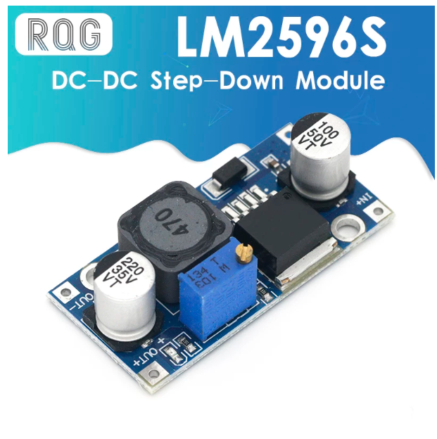 Módulo conversor DC-DC LM2596S step down, ajustable 3A, regulador de voltaje