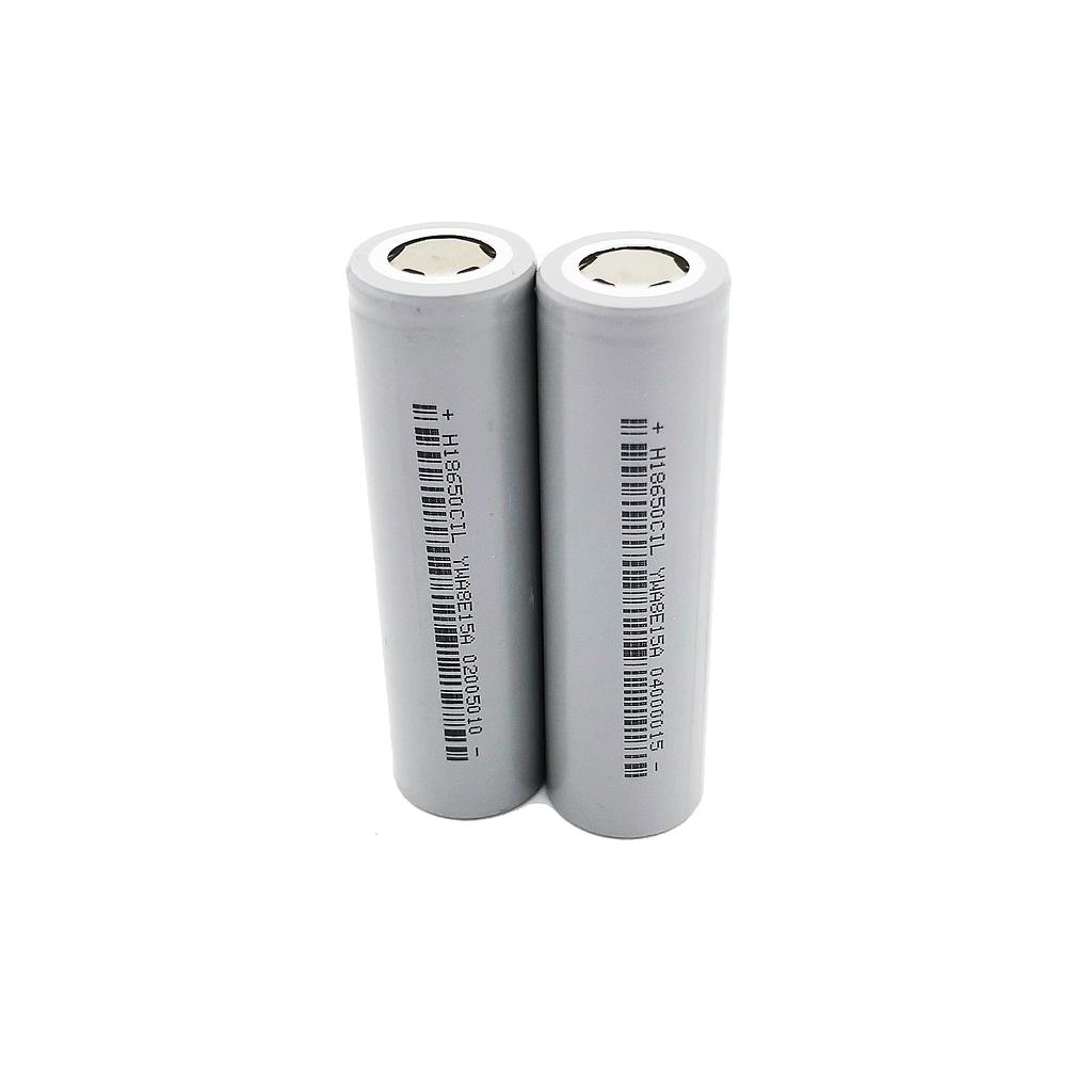 Pack 2 Baterías 18650 5000mAh 3.7V Li-ion