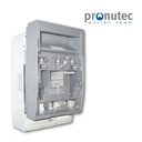 Base porta fusible desconectable en carga NH00 / NH000, 3 polos, panel, 160A 690V (Seccionador fusible)