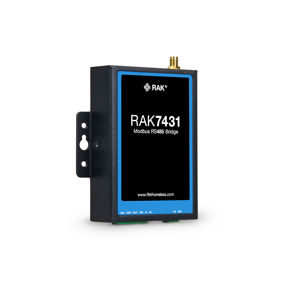 Puente RS485/Modbus a LoRaWAN RAK7431 WisNode