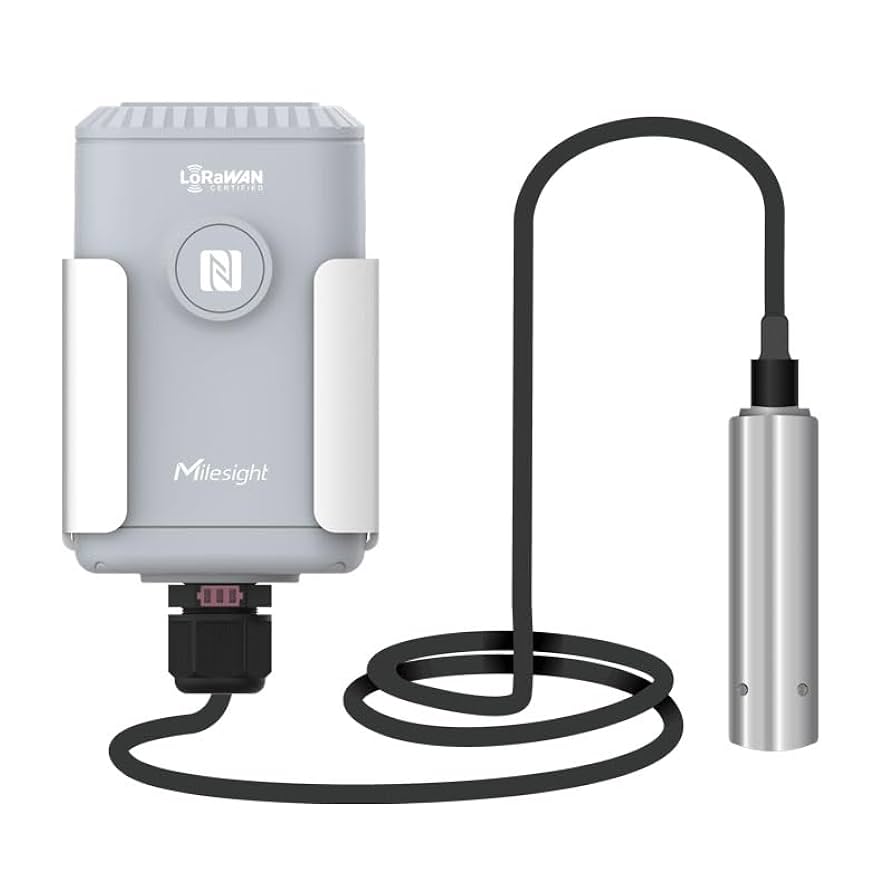 Sensor de nivel de agua sumergible inalámbrico LoRaWAN, rango 10 m