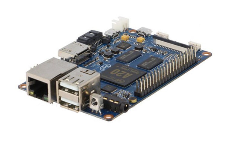 Tarjeta Banana PI BPI-M1+ CPU Allwinner A20 dual core 1GHz