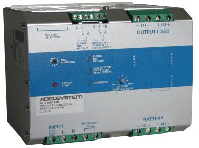 UPS en DC riel din MODBUS entrada 115-230VAC salida 48V 10A