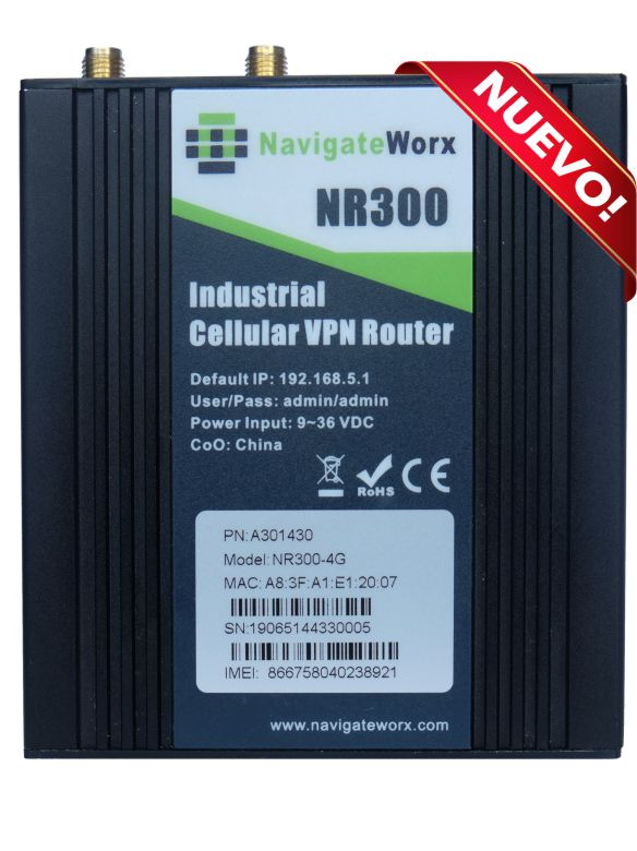 Router Celular 4G LTE serie NR300