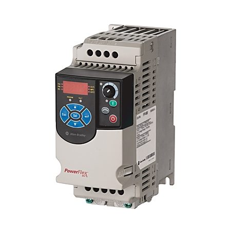 PowerFlex Drive, 380-480 Volt AC, 3-Phase, 0.75 kW, 1 HP, 2.5 Amp, A FrameOpen