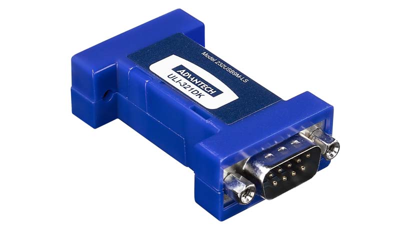 Conversor industrial Serial RS232 a USB locked serial