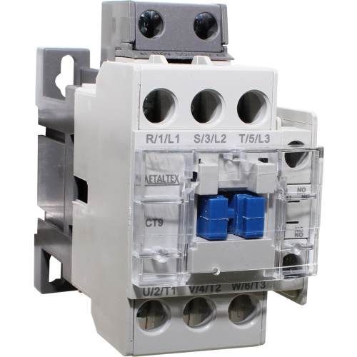 Contactor tripolar hasta 11A AC3 Serie CT9