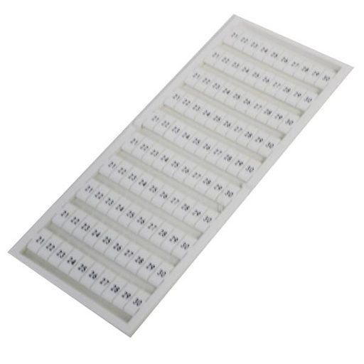 [BM-AI21-30] Identificador 21-30 x 10 unidades serie BM