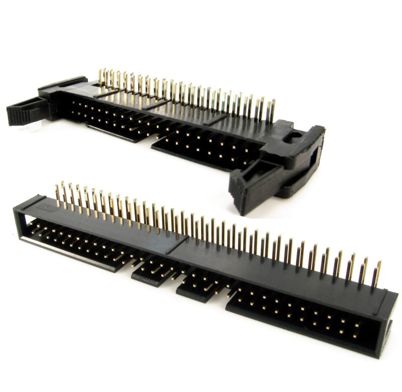 Conector IDC box header para PCB paso 2.54mm