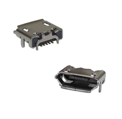 [MICUSB-B5NS] Conector micro USB Tipo B para PCB SMD 90°