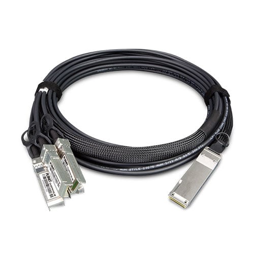 [CB-QSFP4X10G-3M] Cable de cobre de conexión directa de 100G (3M de longitud)