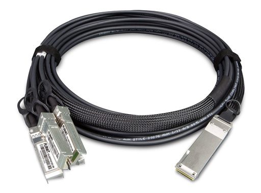 [CB-QSFP4X10G-5M] Cable de cobre de conexión directa de 100G (5 m de longitud)