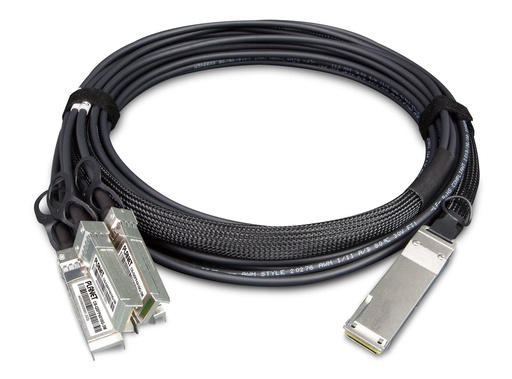 [CB-QSFP4X10G-5M] Cable de cobre de conexión directa de 40G QSFP+ a 4 10G SFP+ (5 m de longitud)