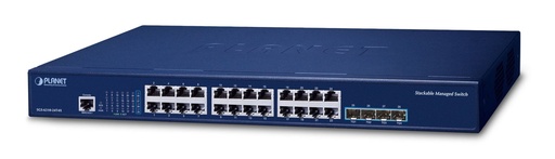 [SGS-6310-24T4X] Switch administrado apilable L3 de 24 puertos 10/100/1000T + 4 puertos 10G SFP+